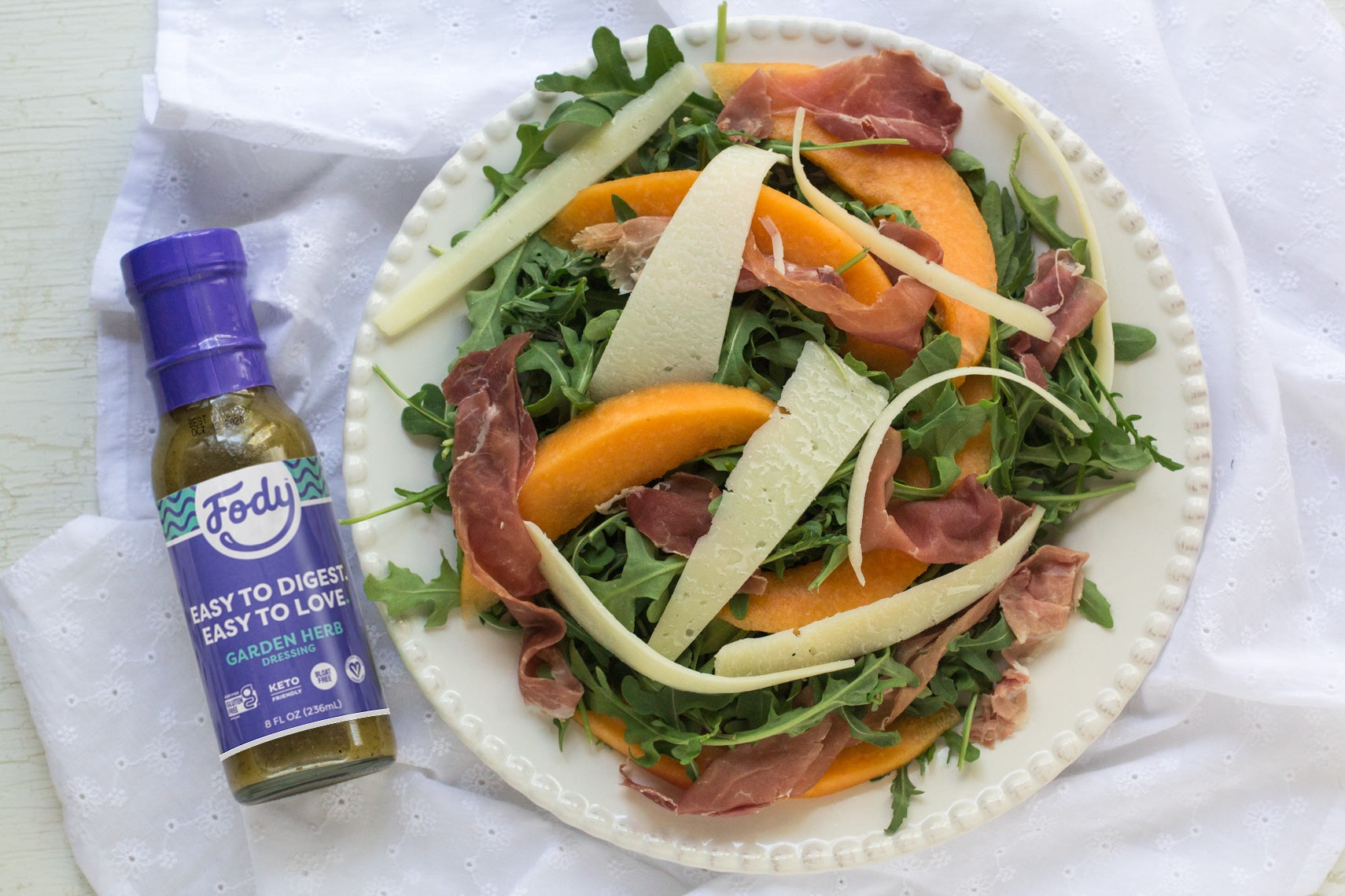 arugula-prosciutto-melon-salad