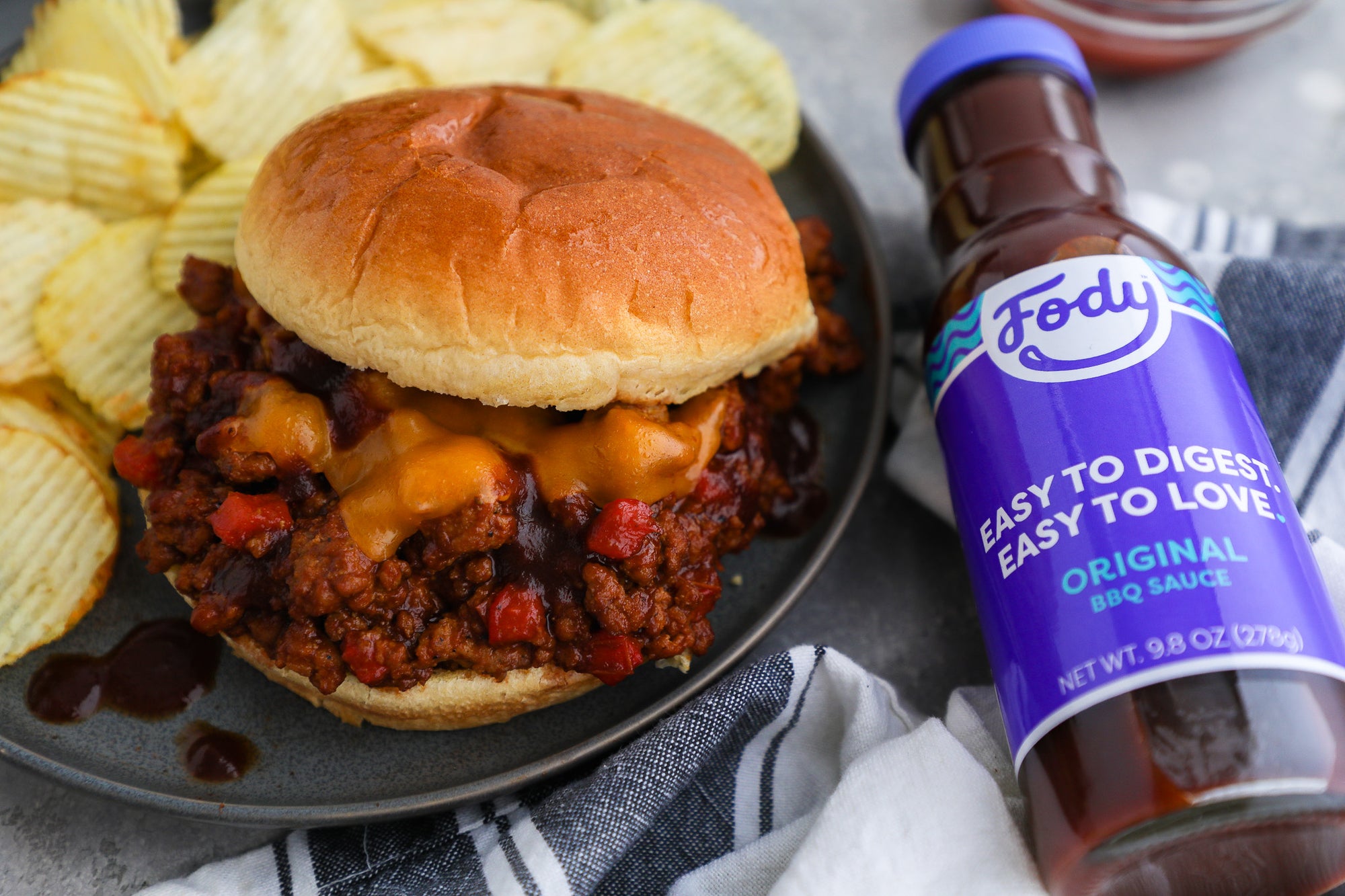 Fody's Stovetop BBQ Sloppy Joes