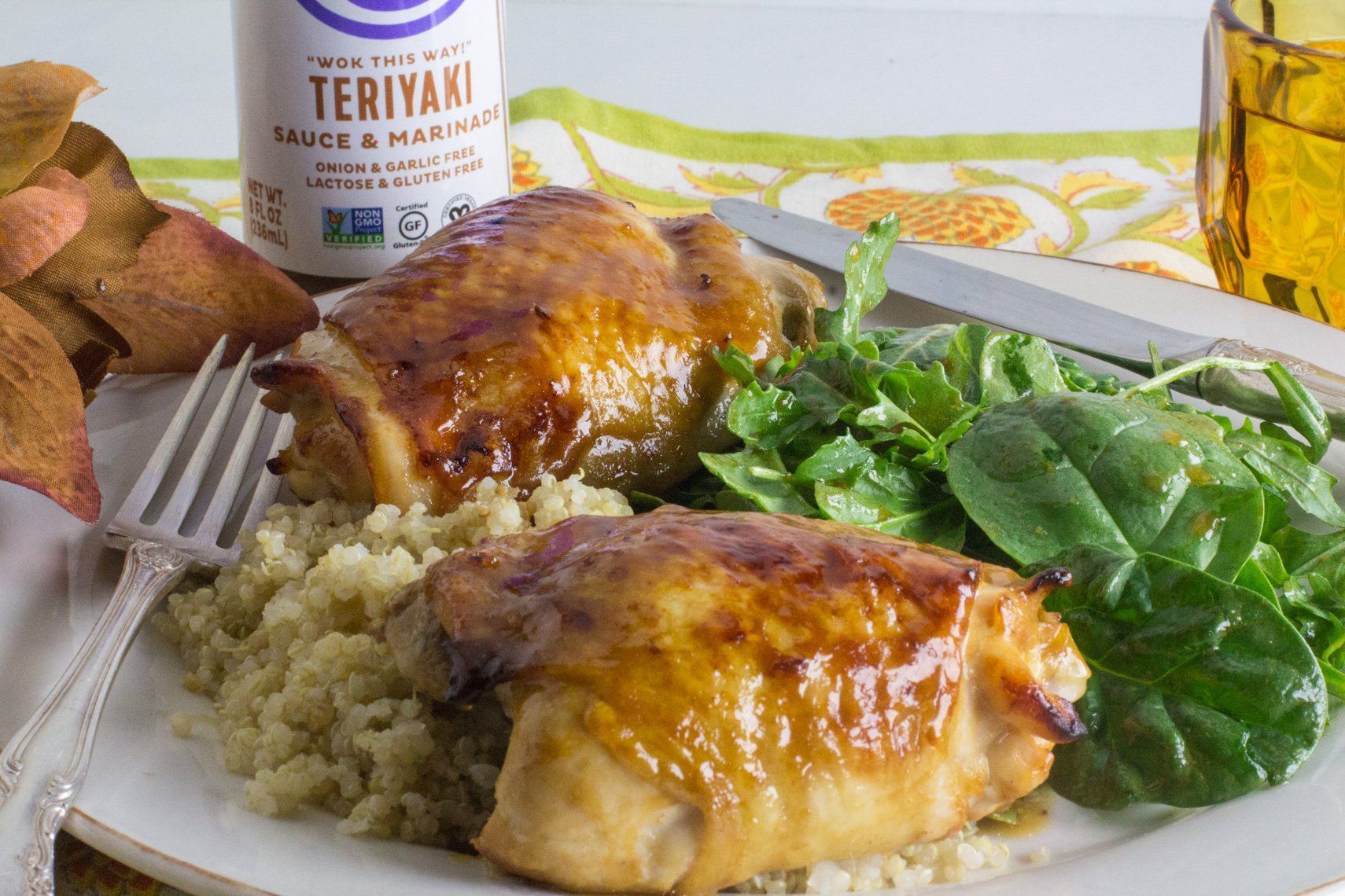 Recette Poulet mariné à la sauce Teriyaki