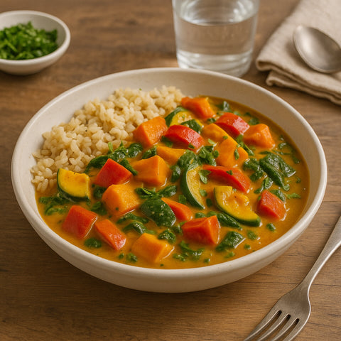 Fody's Low FODMAP Tikka Masala Vegetable Curry