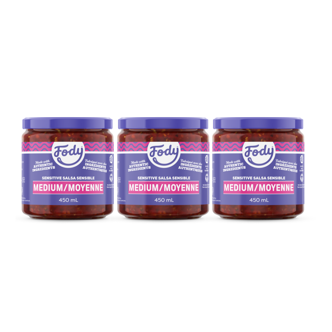 Salsa moyenne - Paquet de 3
