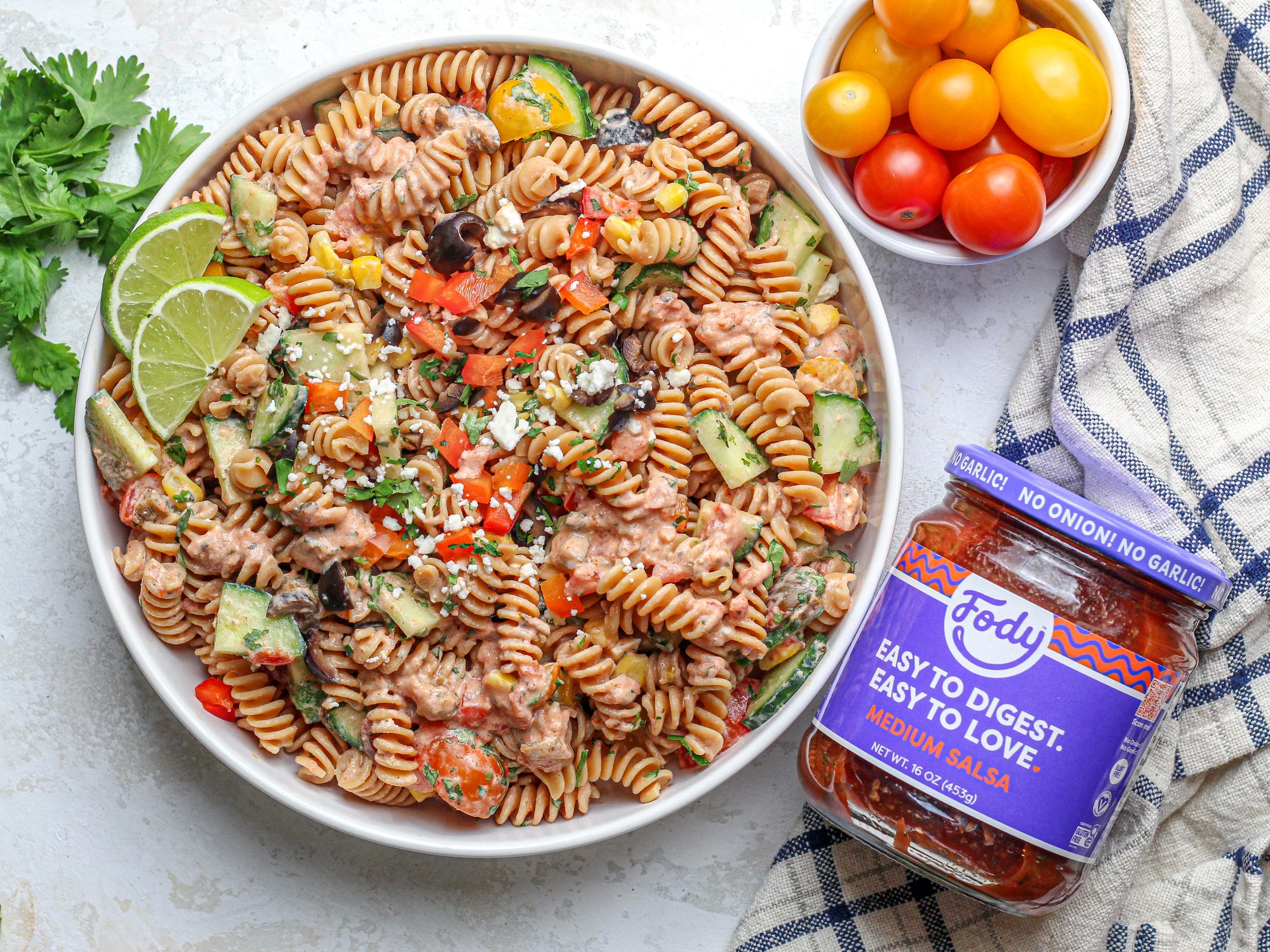 Fody's Plant-Based Southwest Pasta Salad