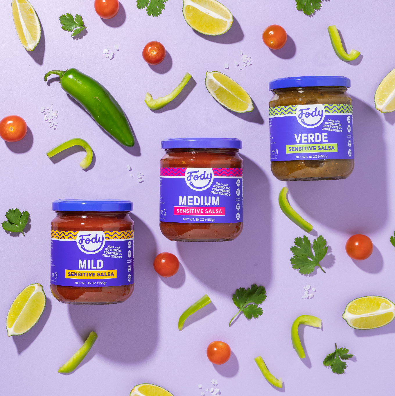 Salsa Collation Salsas Collection | IBS-friendly Dips & Salsa | Fody Foods