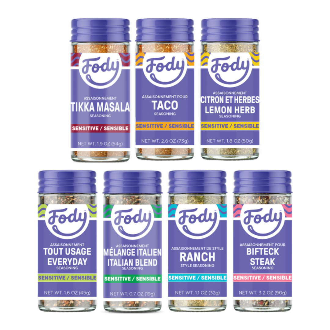 Spice Rack Essentials 7-Pack Bundle