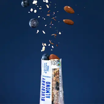 Barres-collations bleuets et amandes - Boîte de 12