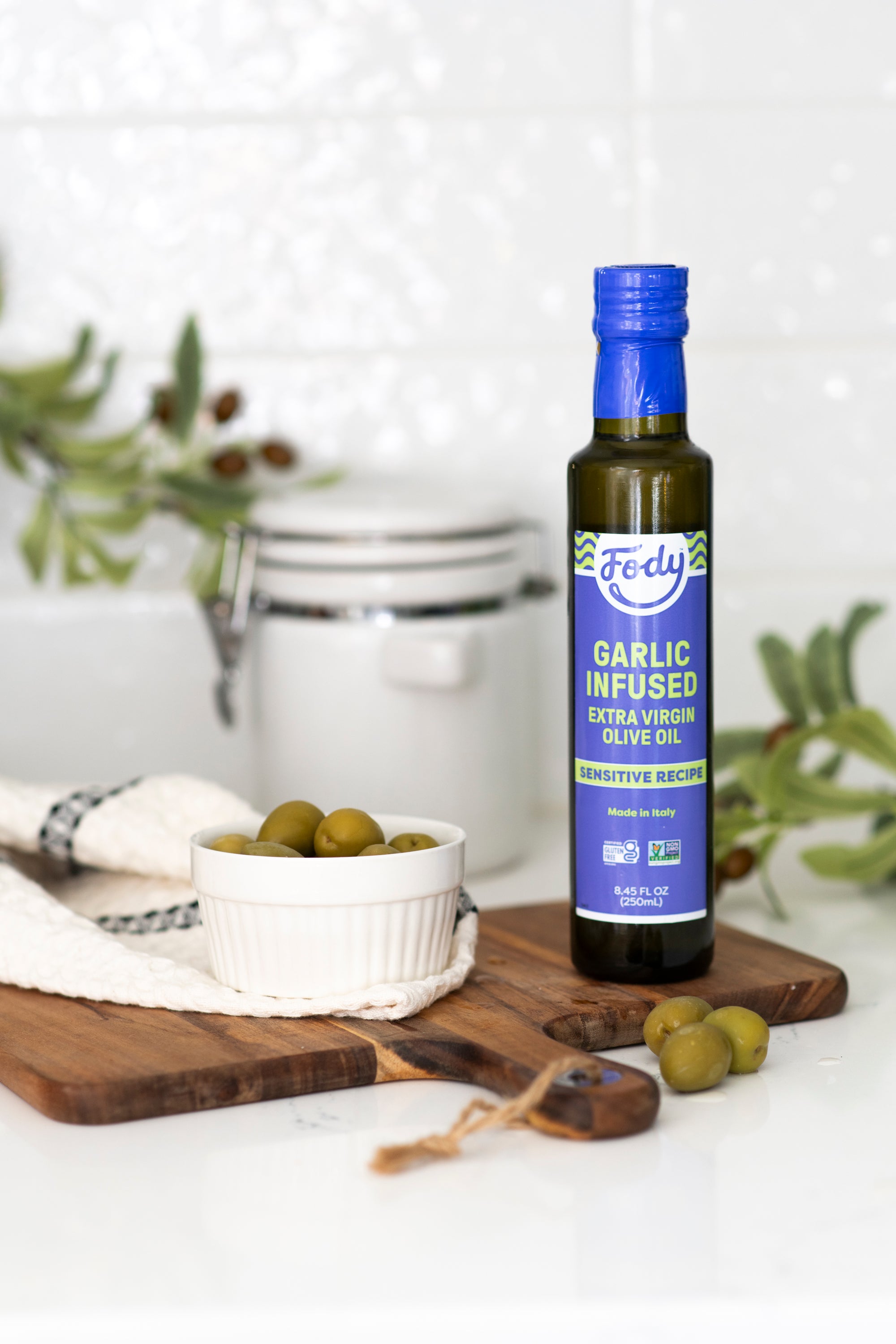 Garlic-Infused Olive Oil