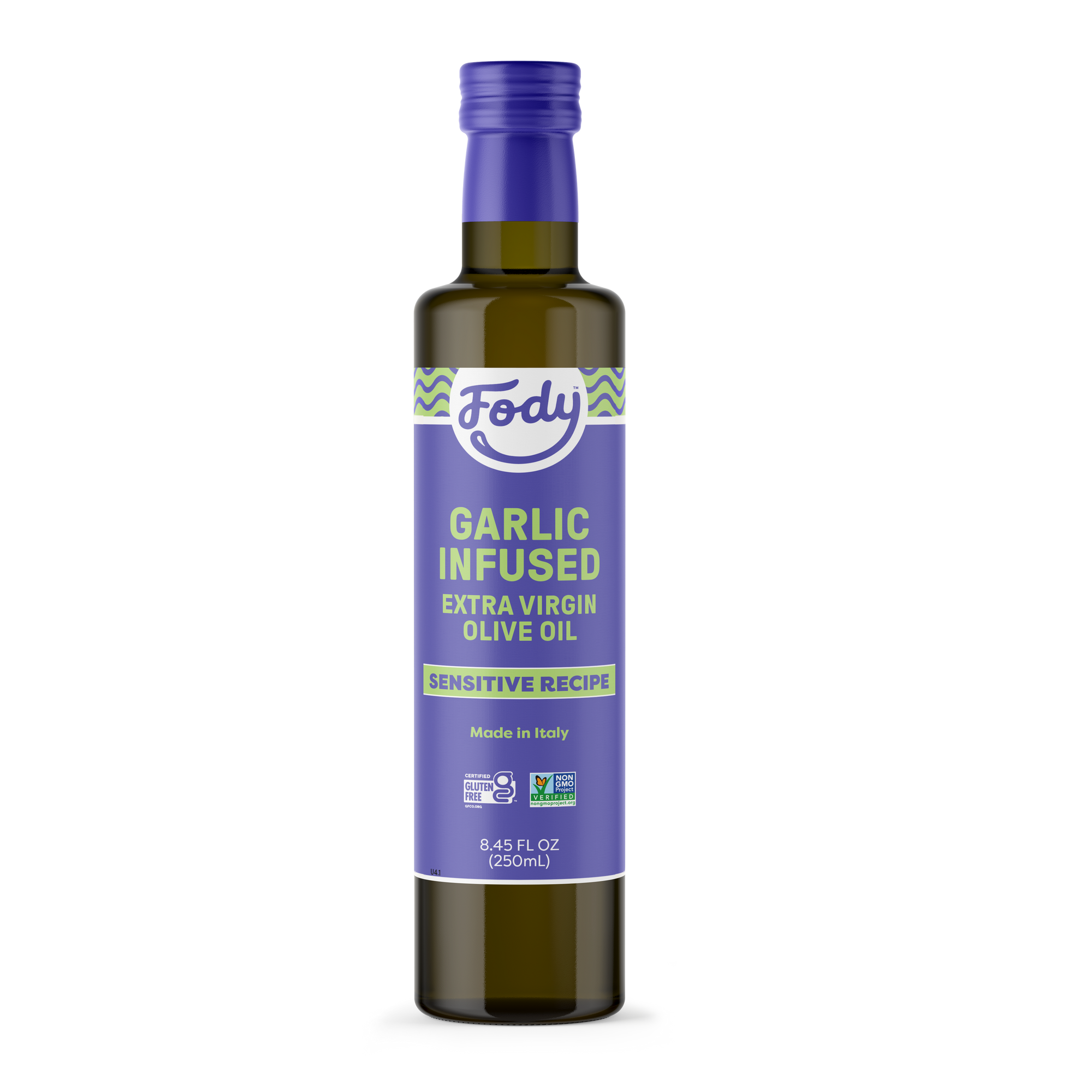 Huile d’olive aromatisée à l’ail
