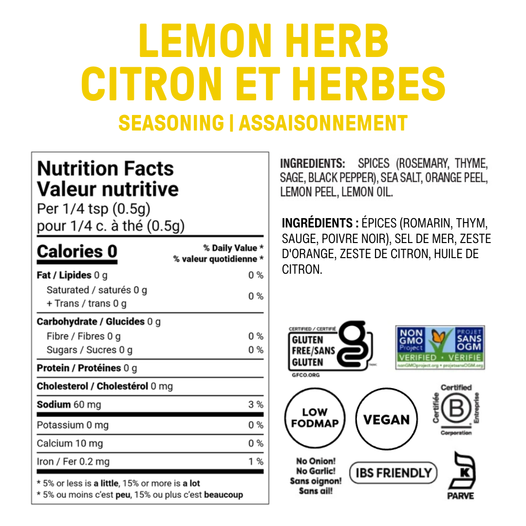 Lemon and Herb Seasoning