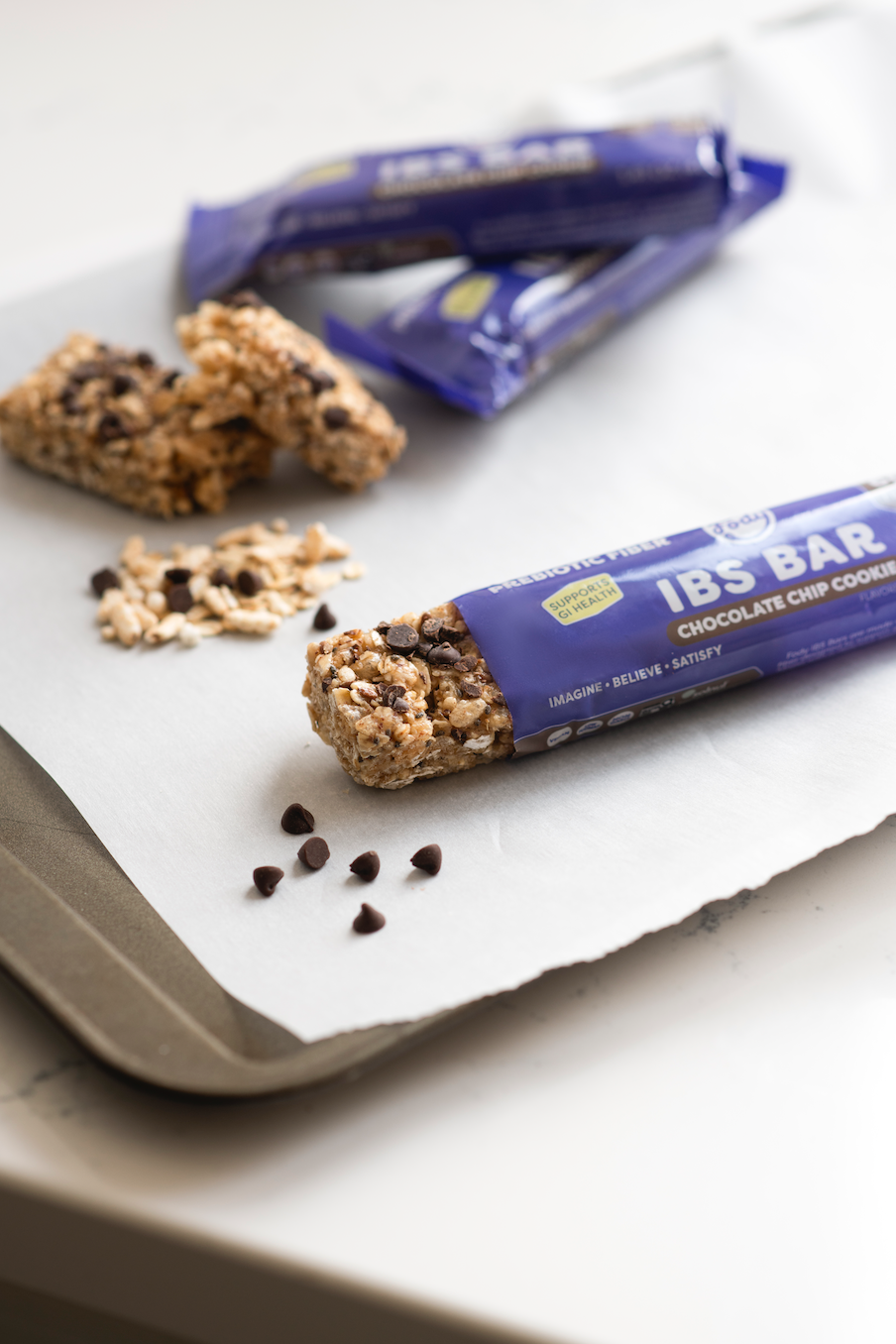 Chocolate Chip Cookie High Fiber Snack Bar - 12 Pack