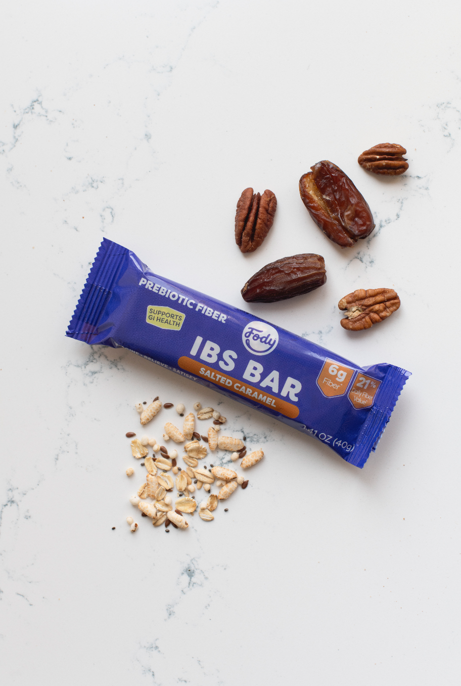 Salted Caramel High Fiber Snack Bar - 12 Pack